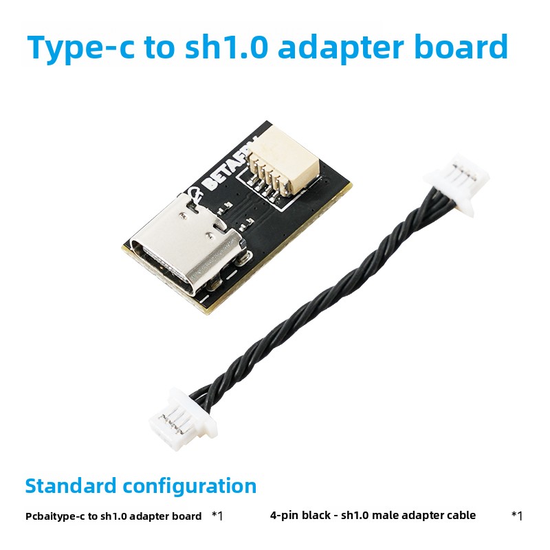 Drone Battery Plate - Placa Adaptadora BETAFPV Type-C para SH1.0,