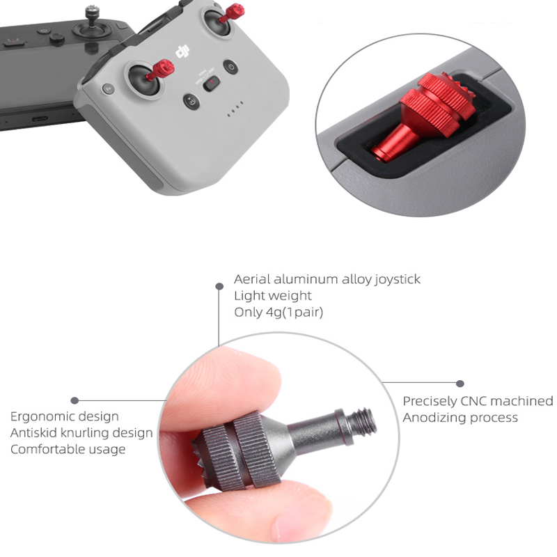 Dji Drone Mini 3 - Joystick de metal RC-N1/n2 controle remoto