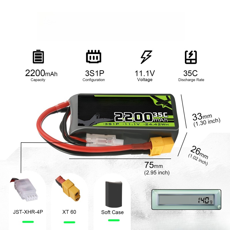 3S/4S/6S 35C/80C/100C 650mAh/1 - Drone Battery 4S avaliação e preço