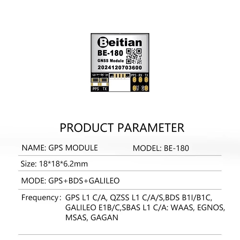 Módulo GPS Beitian BE-180 BE-2 - Drone Battery Plate avaliação e preço