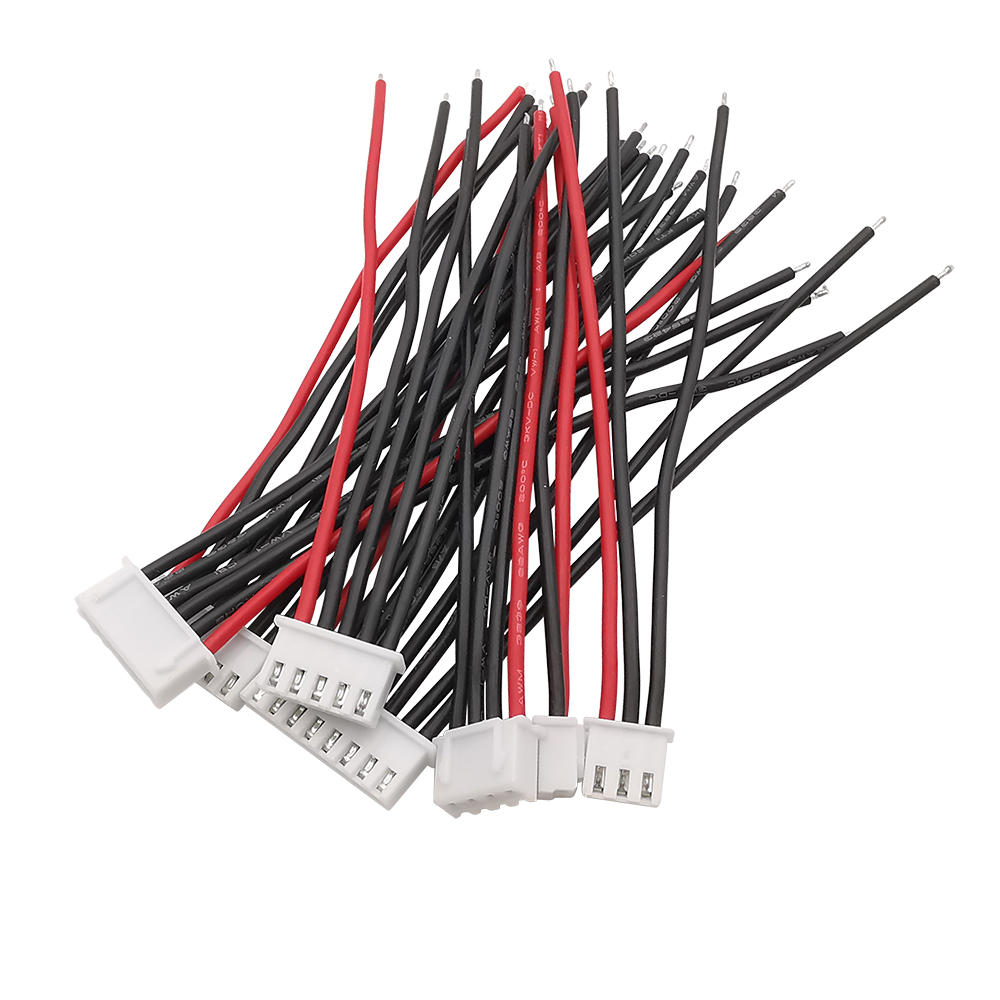 10 peças 10cm 1s/2s/3s/4s/5s/6 - Drone Battery Balance Charger avaliação e preço