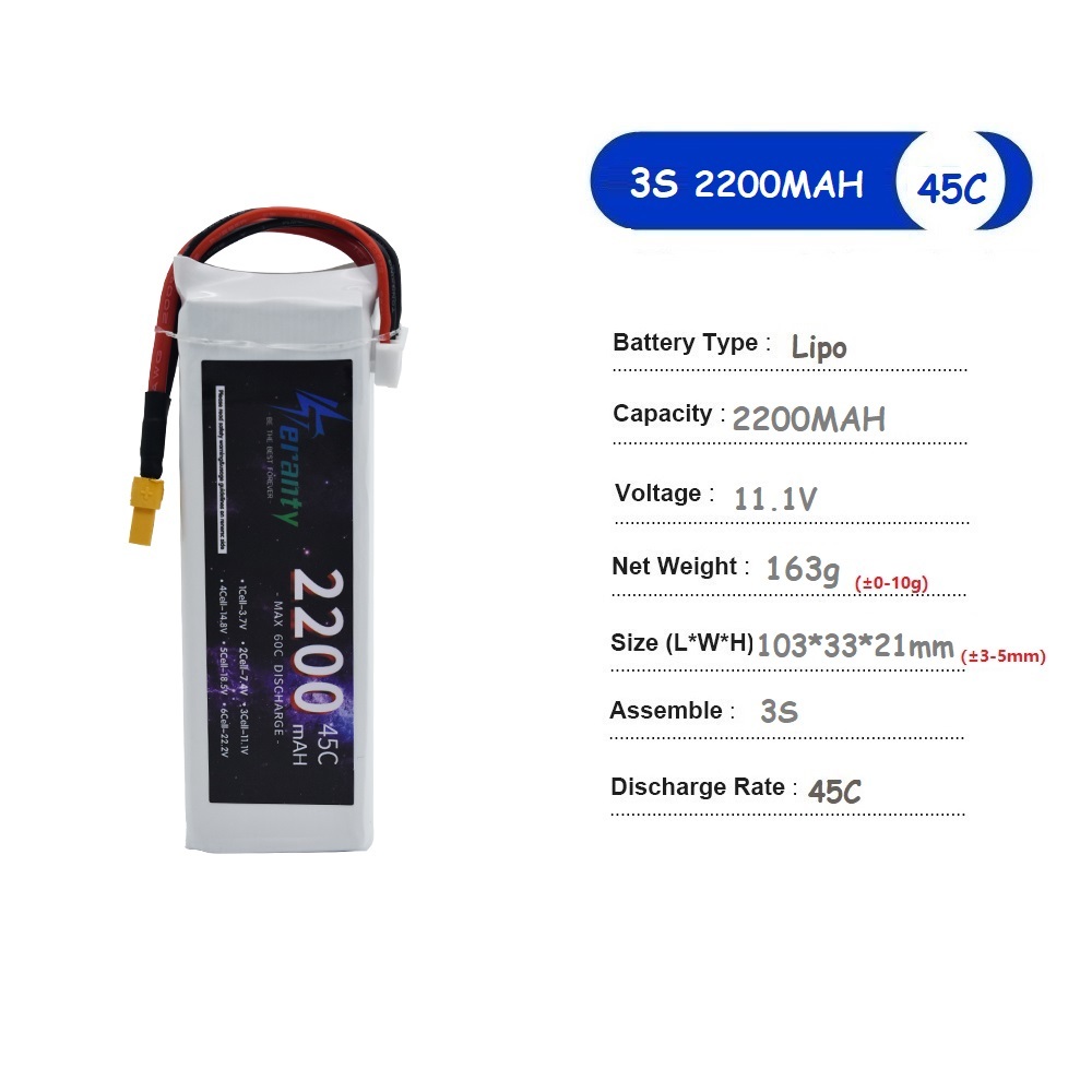Bateria lipo 3s 11.1v deans xt - Drone Battery 4S avaliação e preço