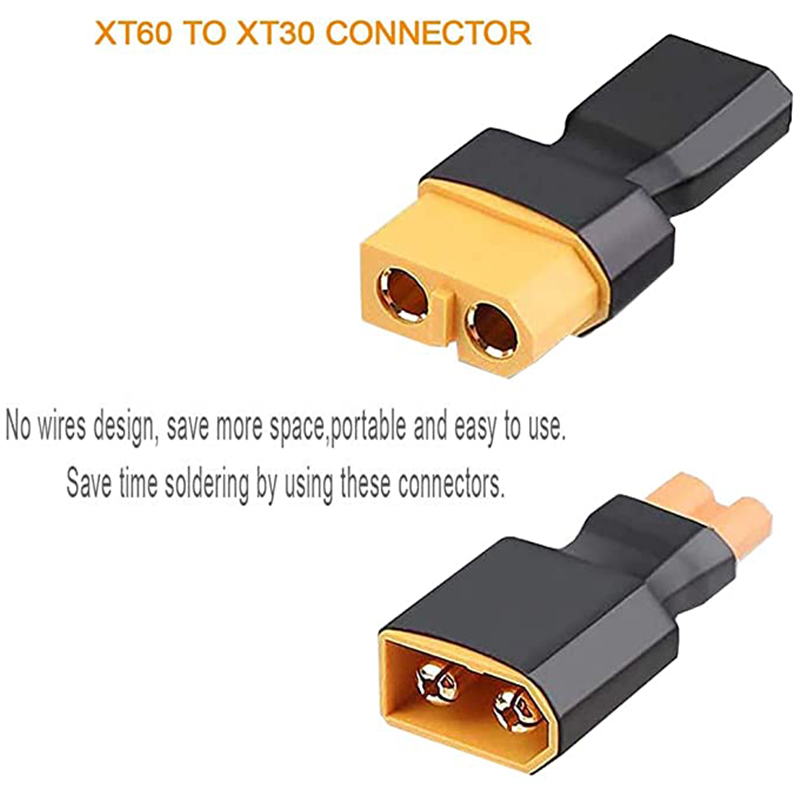 4 pçs xt60 para xt30 plug fême - Drone Battery Charger avaliação e preço